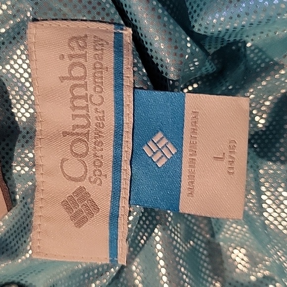 Columbia heat reflective winter jacket, teal, Youth Size L (14/16) - Picture 5 of 5